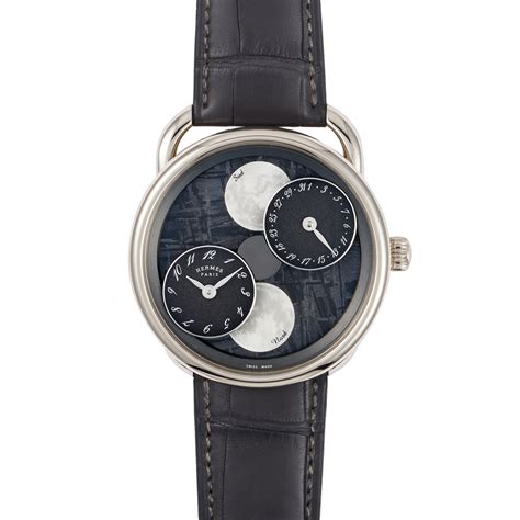 hermes arceau meteorite dial